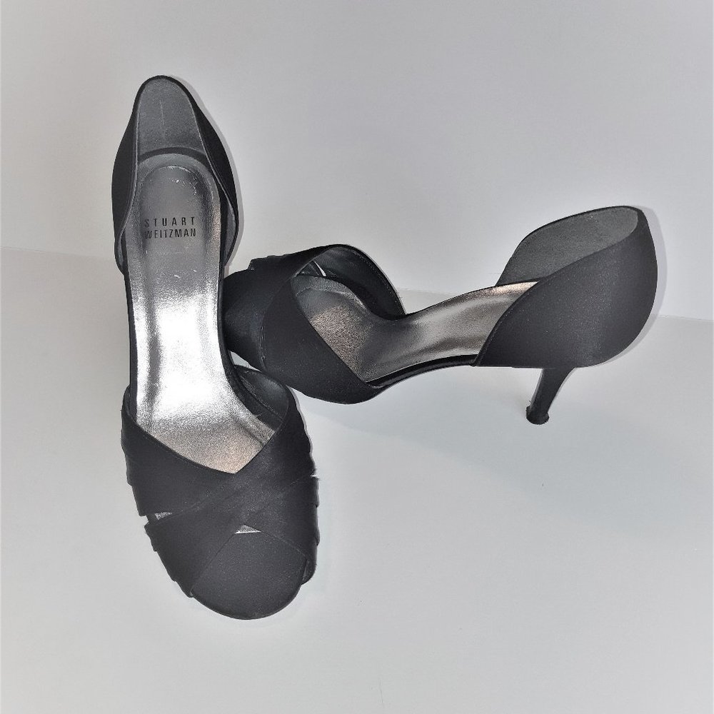 👠Stuart Weitzman satin pumps heels👠 - Picture 7 of 14